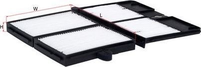 Салонный фильтр Sakura. Артикул CA-11170-S