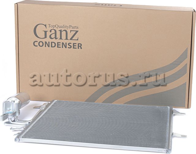Радиатор кондиционера (Ganz). Артикул GIC06153