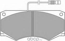 Колодки тормозные дисковые (Simer). Артикул 529