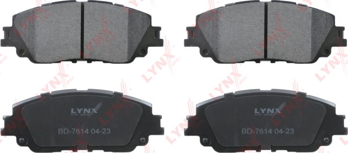 Тормозные колодки LYNXauto. Артикул BD-7614