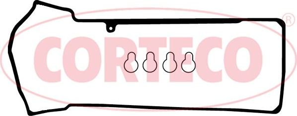 Прокладка клапанной крышки 441724 Corteco. Артикул 440107H
