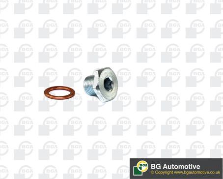 Сливная пробка масляного поддона двигателя BGA для Hyundai Lantra II 1998-2000. Артикул PK1402