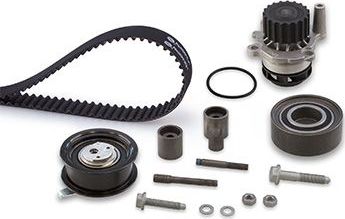 Помпа (водяной насос) с комплектом ремня ГРМ Gates PowerGrip® для Audi A3 I (8L) 1996-2001. Артикул KP15559XS-1