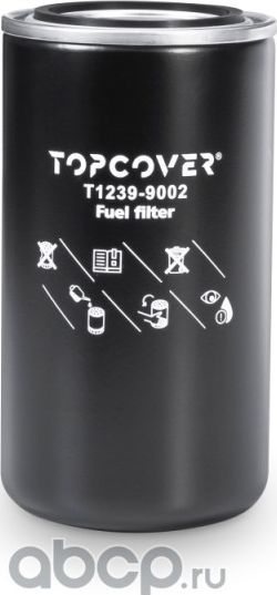 Фильтр топливный CUMMINS/KENWORTH/STERLING/PETERBILT H=182 D=95 (Topcover). Артикул T12399002