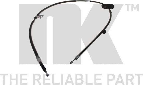 Трос ручника (тросик ручного тормоза) NK. Артикул 9036166