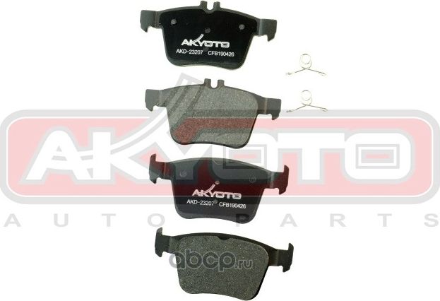 Колодки тормозные (Asva). Артикул AKD23207