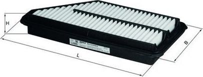 Воздушный фильтр Mahle для Honda Prelude V 1996-2000. Артикул LX 840