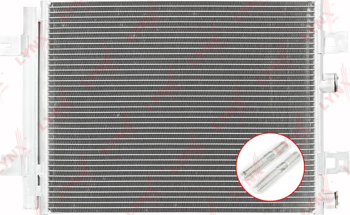 Радиатор кондиционера (конденсатор) LYNXauto. Артикул RC-0093