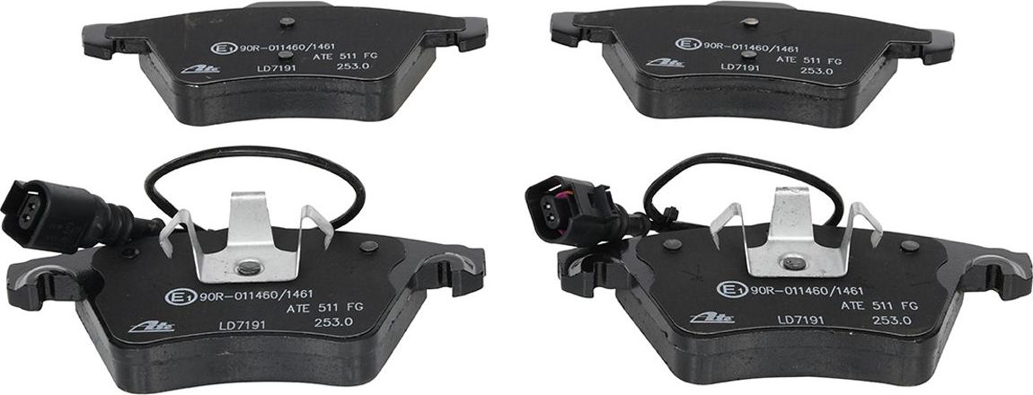 Тормозные колодки ATE Ceramic. Артикул 13.0470-7191.2