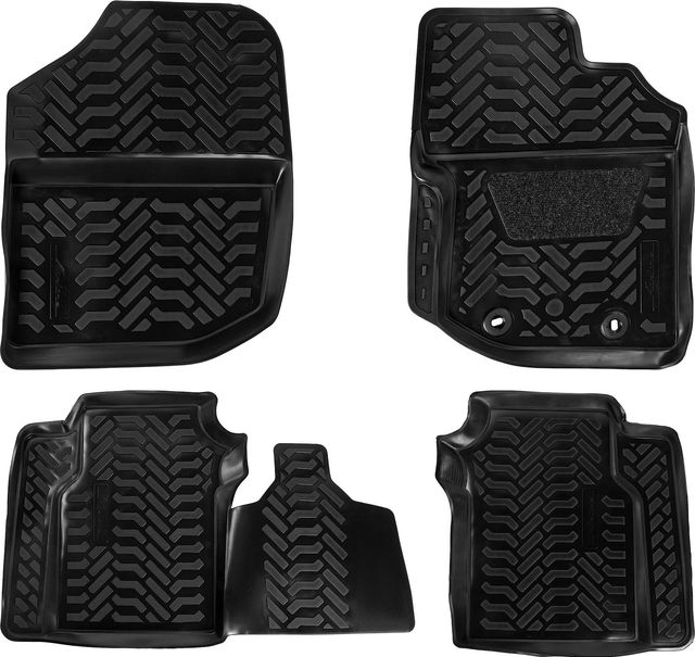 Коврики Airline 3D с высоким бортиком для салона Honda Fit (RHD) 2007-2013. Артикул ACM-PS-33