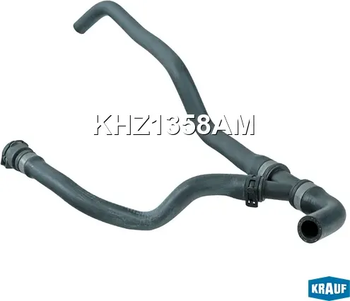 Патрубок системы охлаждения (Krauf). Артикул KHZ1358AM