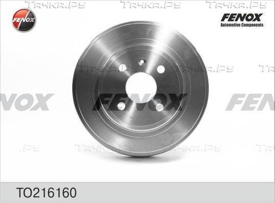 Тормозной барабан Fenox задний для Opel Astra H 2004-2014. Артикул TO216160