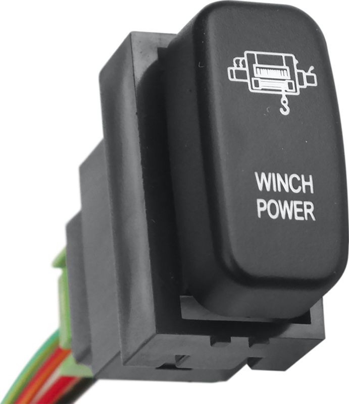 Кнопка РИФ включения/выключения WINCH POWER с оранжевой подсветкой для Mitsubishi ASX 2010-2026. Артикул RIF22-1-5106005