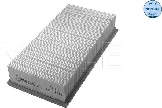Воздушный фильтр Meyle Original. Артикул 312 137 2011