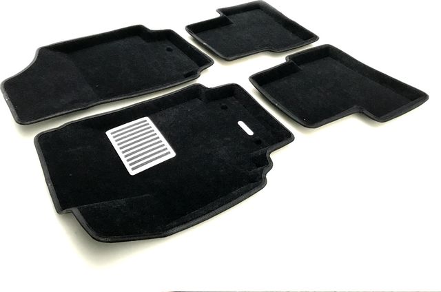 Коврики текстильные Euromat 3D Lux для салона Hyundai Creta I 2016-2021. Артикул EM3D-002728