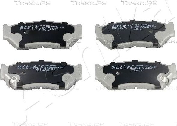 Тормозные колодки ASHIKA. Артикул 50-08-897