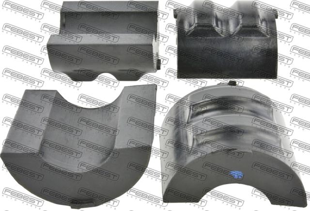 Втулки стабилизатора Febest передние для Mercedes-Benz S-Класс V (W221) 2005-2013. Артикул BZSB-221F-KIT