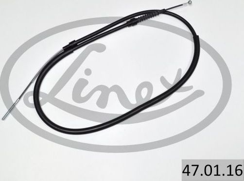 Трос ручника (тросик ручного тормоза) Linex. Артикул 47.01.16