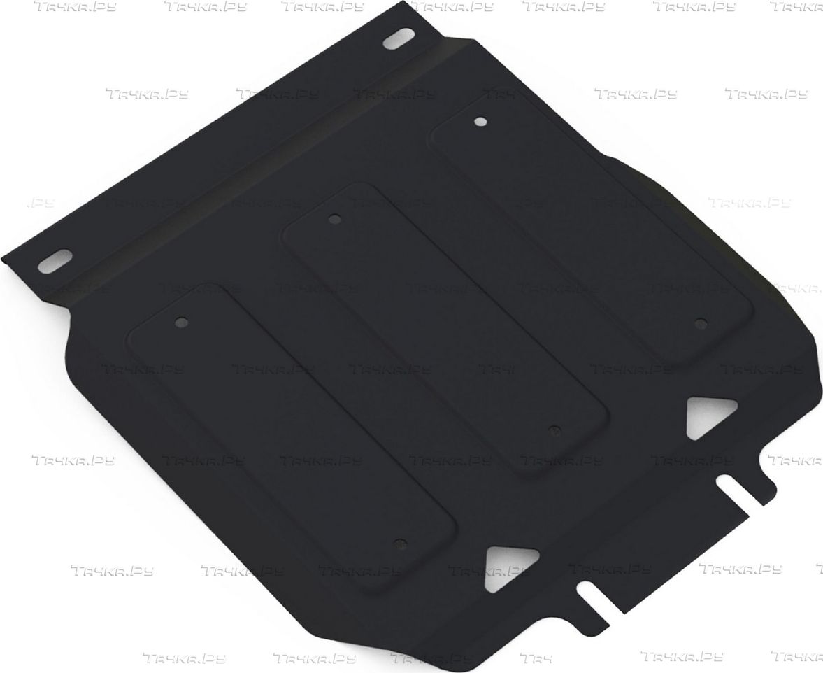 Защита АвтоБРОНЯ для картера Nissan Patrol Y62 2010-2026. Артикул 111.04122.1
