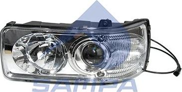 Фара передняя основная Sampa правая для DAF CF 75 2001-2013. Артикул 051.091