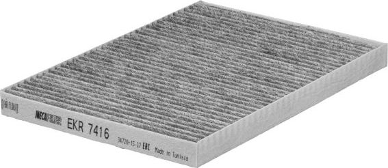 Салонный фильтр MecaFilter для Tesla Model S I 2015-2026. Артикул EKR7416