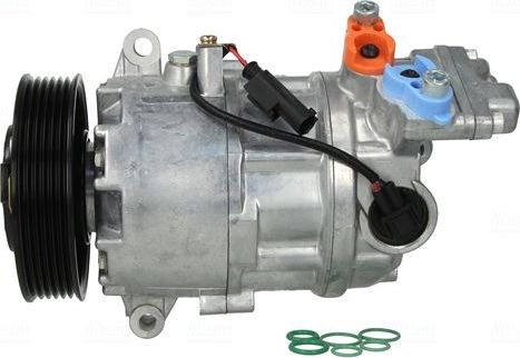 Компрессор кондиционера Nissens ** FIRST FIT ** для BMW 1 I (E81/E82/E87/E88) 2004-2012. Артикул 89086