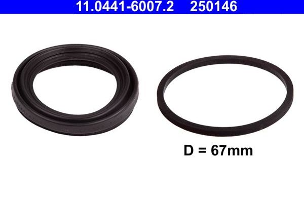 Ремкомплект тормозного суппорта ATE. Артикул 11.0441-6007.2