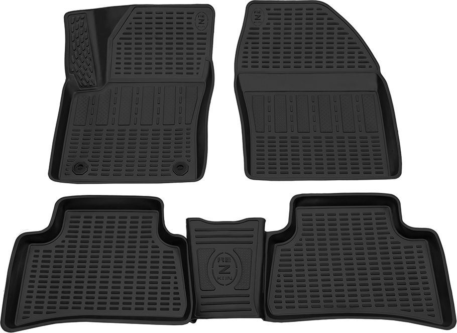 Коврики полиуретанновые Rezkon для салона Toyota CH-R 2018-2026. Артикул 0534050100