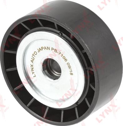 Направляющий (ведущий) ролик приводного поликлинового ремня LYNXauto. Артикул PB-7106