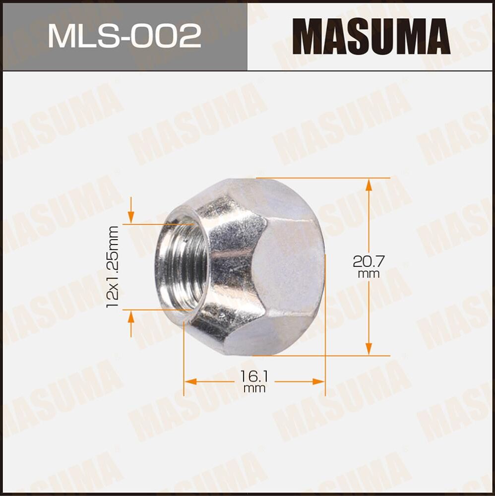 ГАЙКИ MASUMA MLS-002 Masuma. Артикул MLS-002