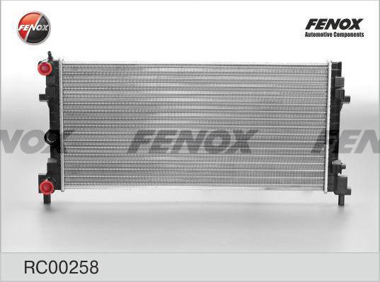 Радиатор охлаждения двигателя Fenox. Артикул RC00258