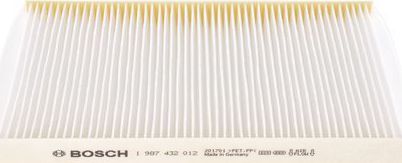 Салонный фильтр Bosch для SEAT Cordoba I 1993-2002. Артикул 1 987 432 012