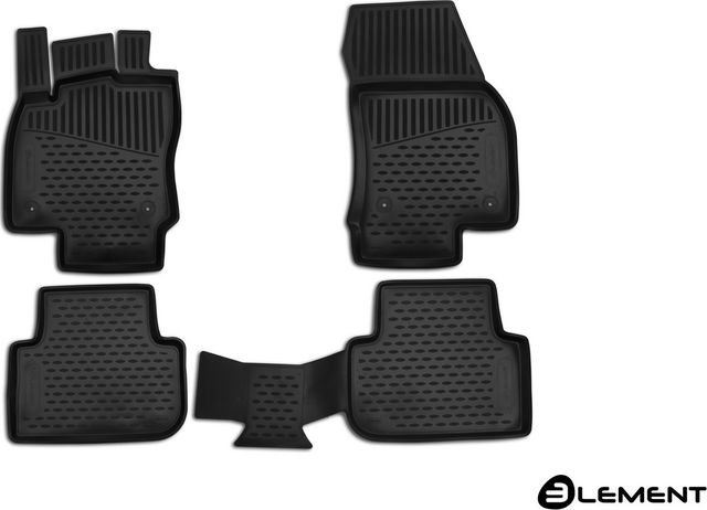 Коврики Element для салона Volkswagen Tiguan II 2016-2026. Артикул ELEMENT5154210k