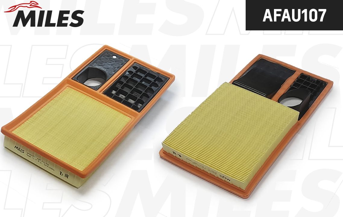 Воздушный фильтр Miles. Артикул AFAU107