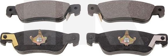 Тормозные колодки NK для Isuzu Trooper I 1987-1991. Артикул 221406