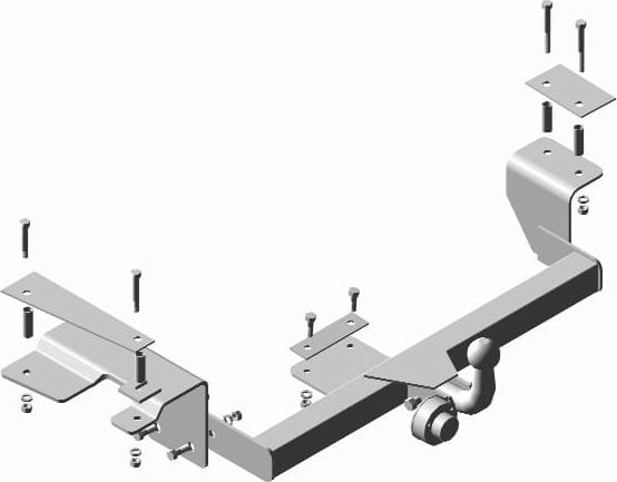 Фаркоп Трейлер для ВАЗ 2112 2007-2008. Артикул 2172