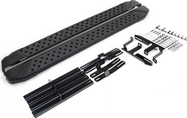 Пороги алюминиевые Rival Bmw-Style круг для Lifan X60 2012-2016. Артикул D160ALB.3302.2