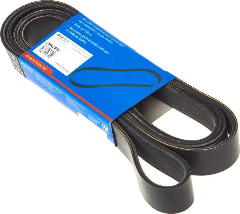 Ремень поликлиновой (Avantech). Артикул 8PK2410