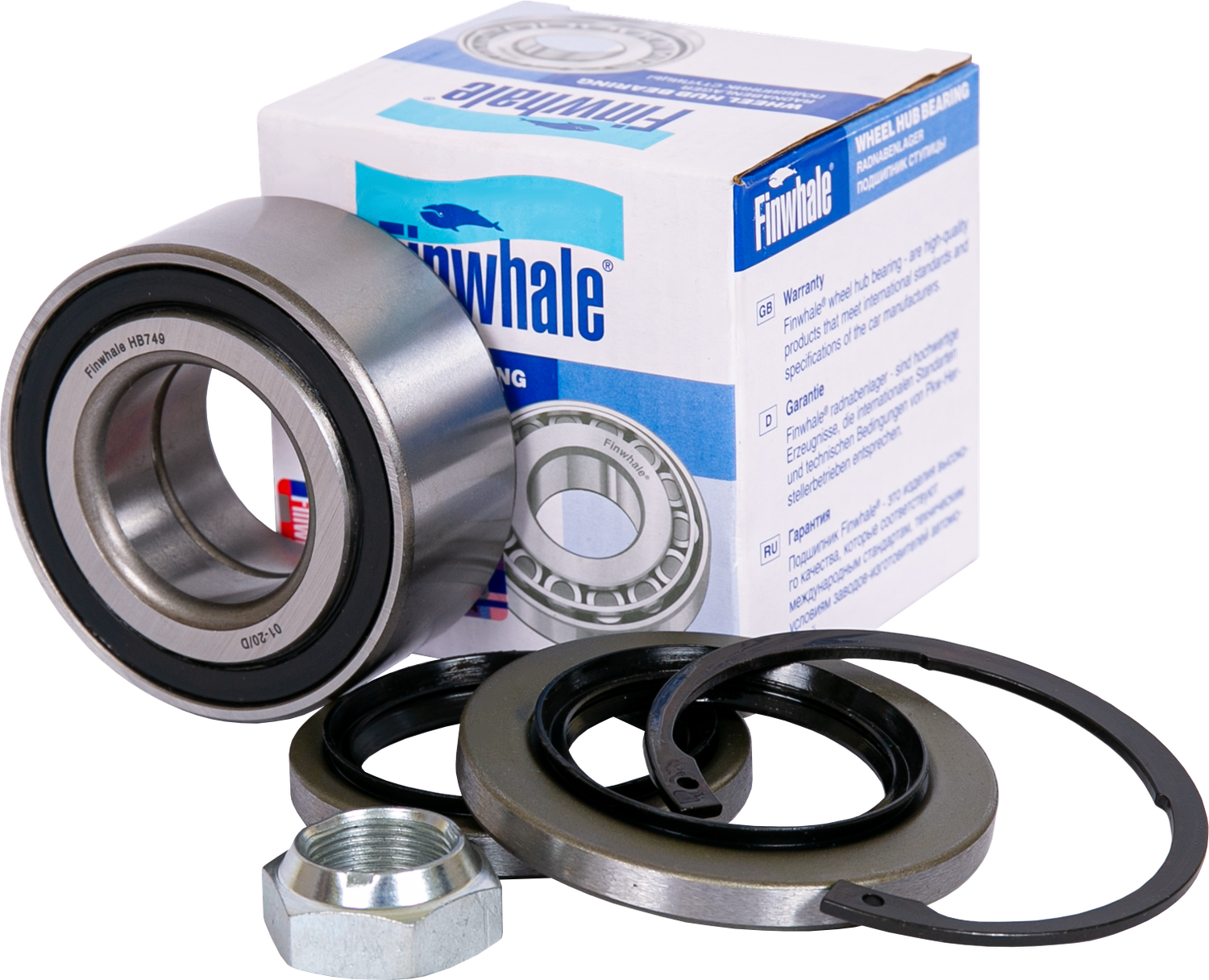 Ступичный подшипник (комплект) Finwhale. Артикул HB749