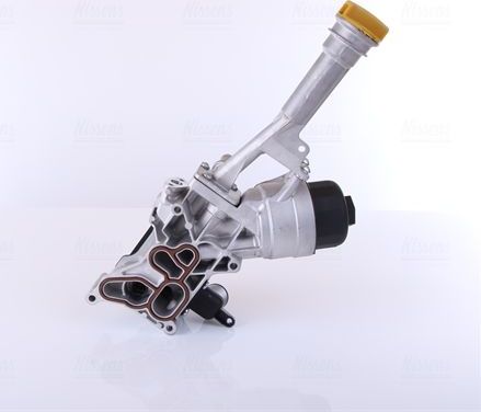 Радиатор масляный (маслоохладитель) для двигателя Nissens (алюминий) для Fiat 500 II 2009-2026. Артикул 90928