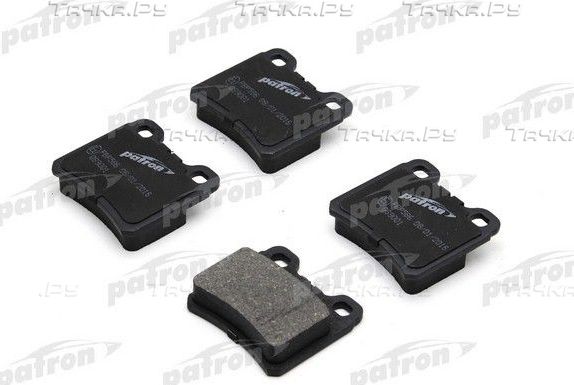 Тормозные колодки Patron задние для Opel Kadett E 1987-1992. Артикул PBP586