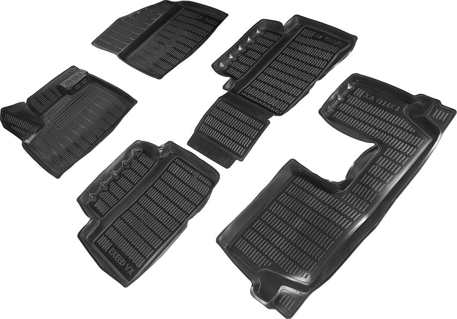 Коврики полиуретановые Seintex для салона Exeed VX 2021-2026. Артикул 97900