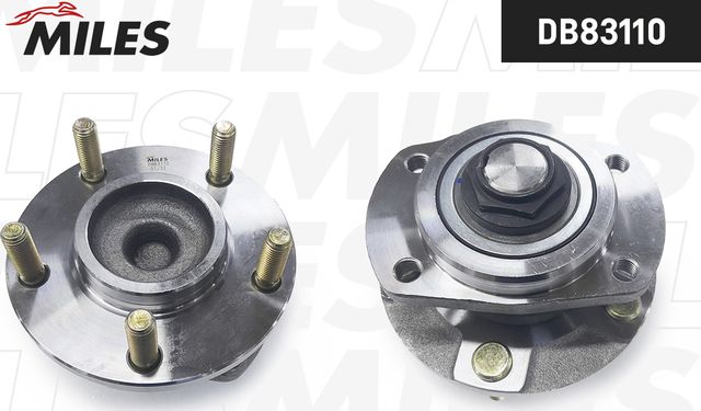 Ступица колеса с интегрированным подшипником Miles задняя правая/левая для Dodge Caravan IV 2000-2007. Артикул DB83110
