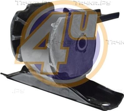 Подушка (опора) двигателя 4U передняя правая для Mitsubishi Lancer X 2007-2017. Артикул MT-EM-00191