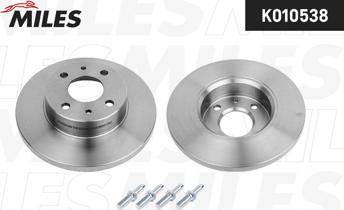 Тормозной диск Miles. Артикул K010538