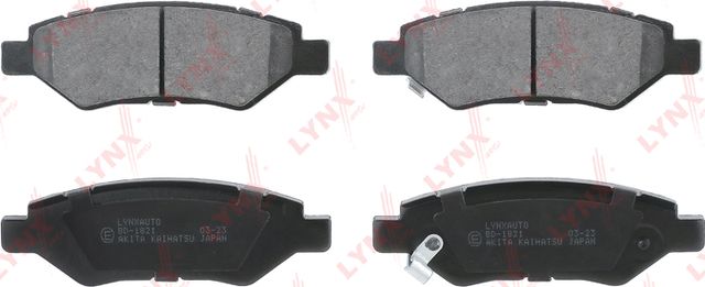 Тормозные колодки LYNXauto. Артикул BD-1821