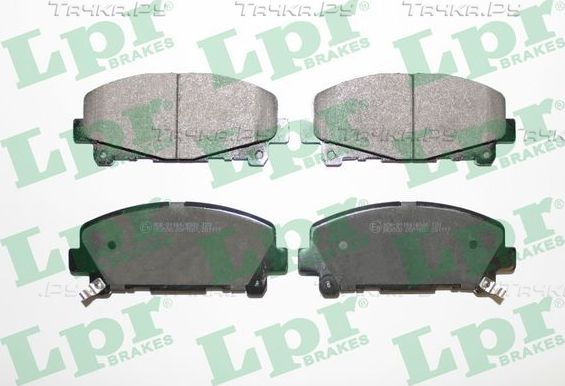 Тормозные колодки LPR. Артикул 05P1607