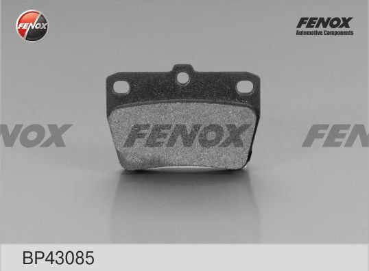 Тормозные колодки Fenox. Артикул BP43085