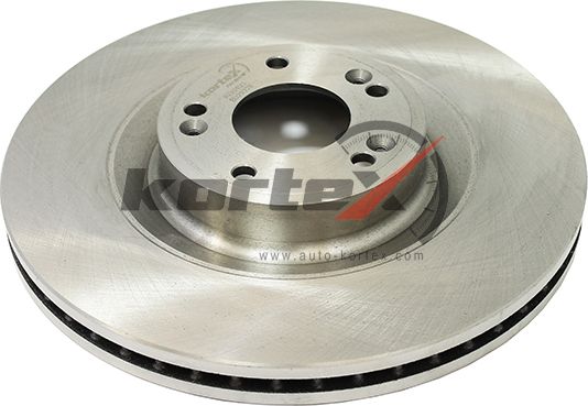 Диск тормозной HYUNDAI GENESIS 14- (d=345mm) пер.вент. (Kortex). Артикул KD0493