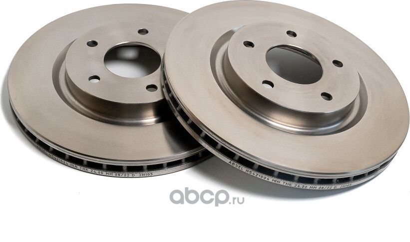 Диск тормозной передний (Absel). Артикул NS421004